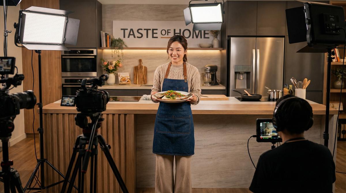 抖音风-美食视频教程