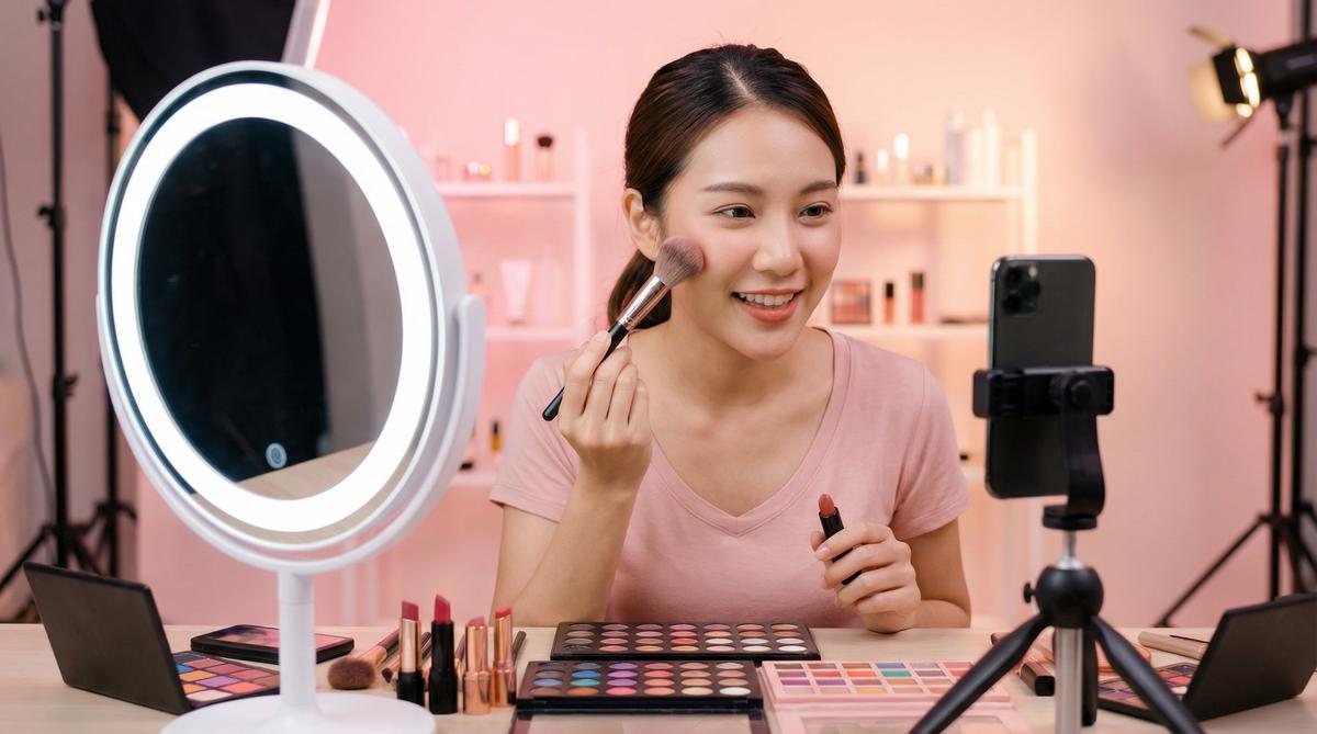 抖音风-美妆视频教程